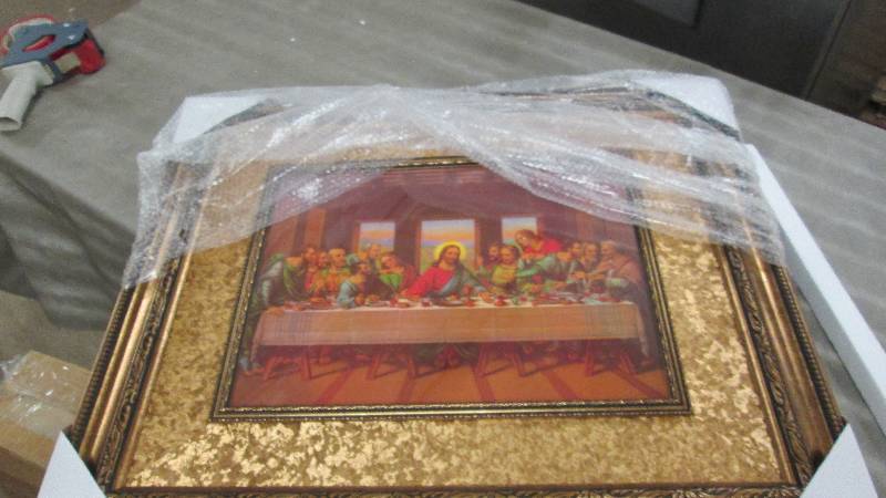 Last Supper Print open box Retail $...