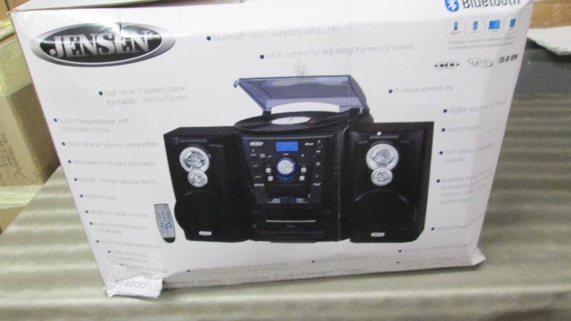 3-Speed Stereo Turntable with CD, C...
