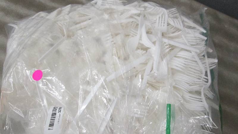 Large Lot of Plastic Forks...