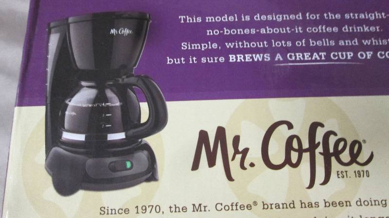 Mr. Coffee 4 Cup Switch Coffeemaker...