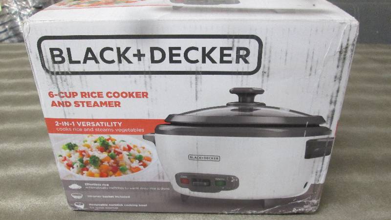 Black & Decker 6 cup Rice Cooker op...