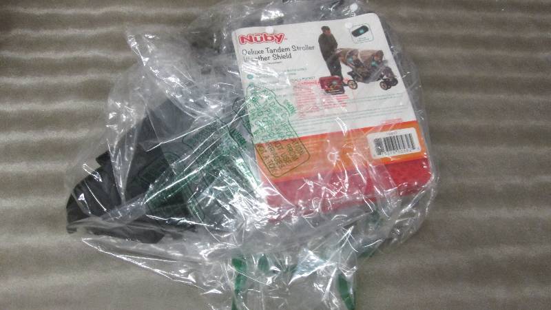 Nuby Deluxe Tandem Weather Shield o...