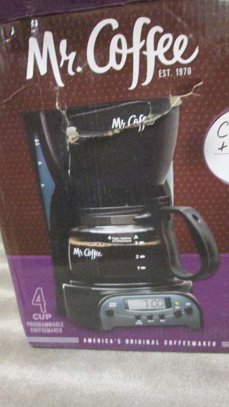 Mr. Coffee 4 Cup Programmable Coffe...