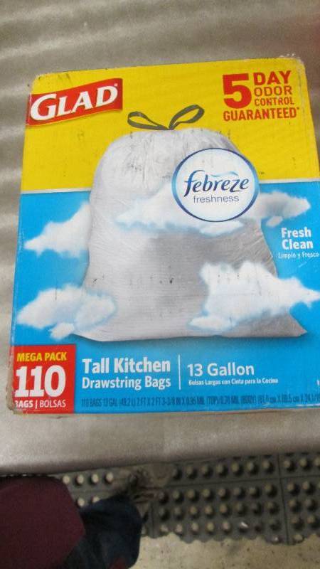 110 ct Glad Tall Kitchen Bags...