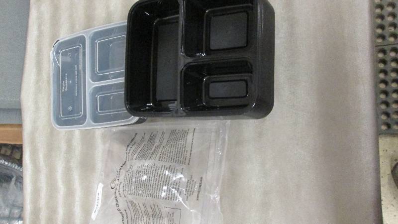 Black Plastic Trays, SoapChocolate...