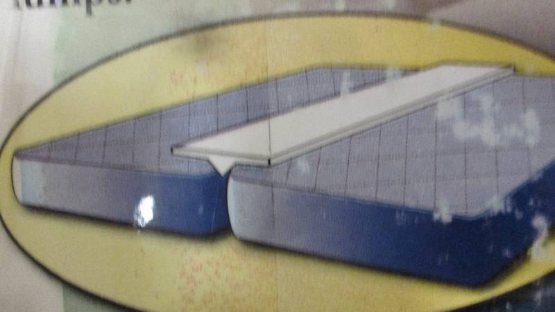 Foam Bridge for converting 2 twin b...