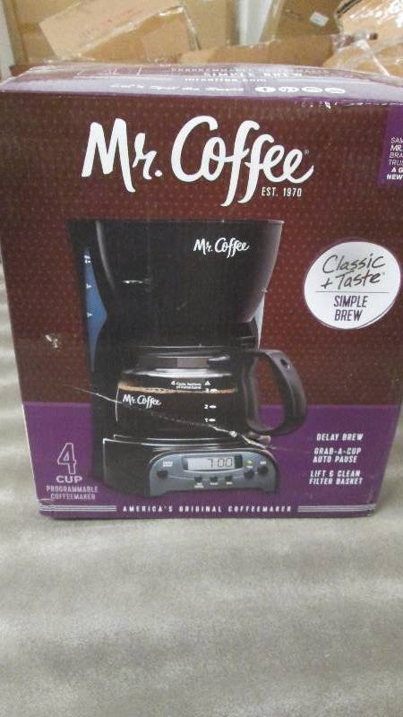 Mr. Coffee 4 Cup Programmable Coffe...