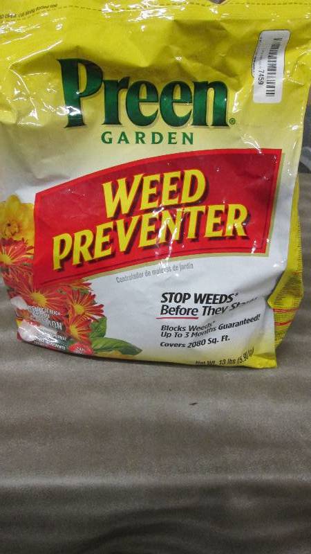 13 lb Preen Weed Preventer Retail $...