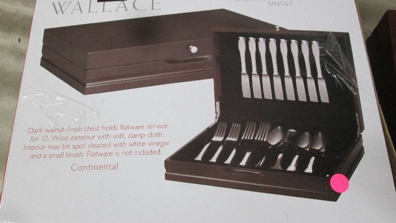 Wallace Flatware Storage Chest, mis...
