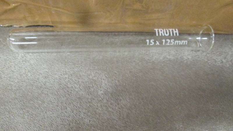 Lot of Truth 15x125mm Glass Test Tu...