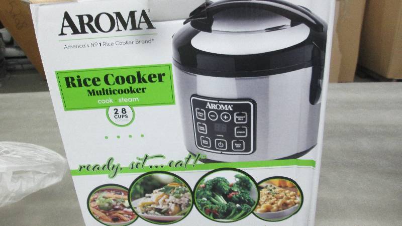 Aroma 8 Cup Digital Cool Touch Rice...