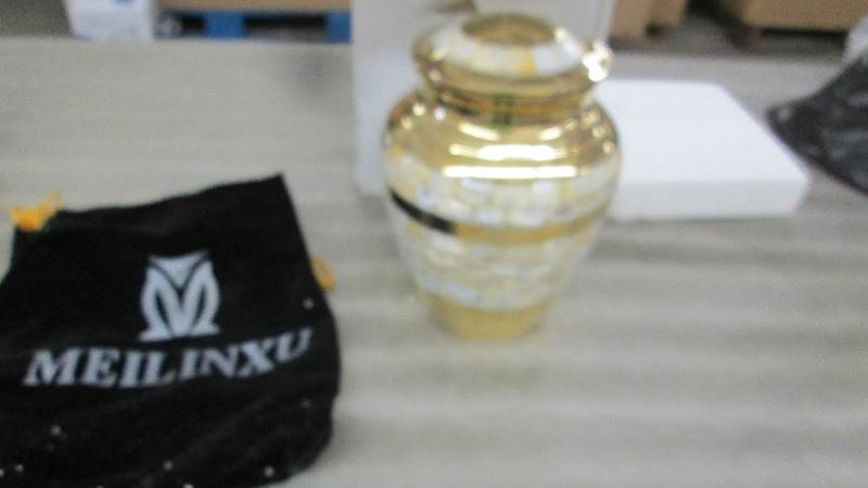 MEILINXU Cremation Urn for Human As...