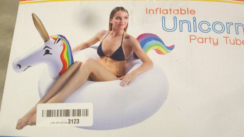 Inflatable Unicorn Part Tube -untes...