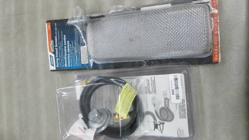 Propane Hose Regulator, Insect Scre...