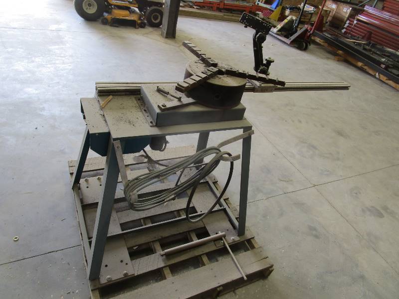 Shop Built Elec Turntable w3 Jaw Chuck