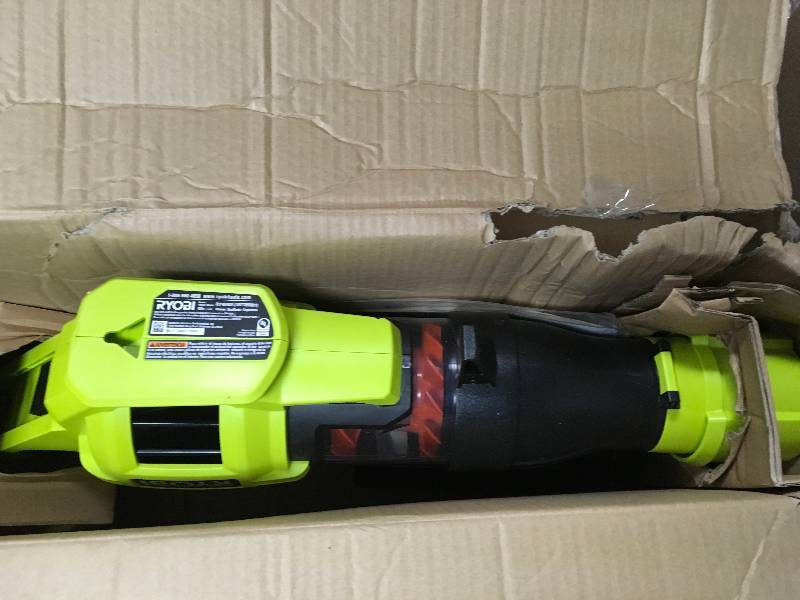 lot 78 image: Ryobi Tools RY40403 40V 110 MPH Lithium-Ion Cordless Jet Fan Blower, Bare Tool, open box like new conditions.