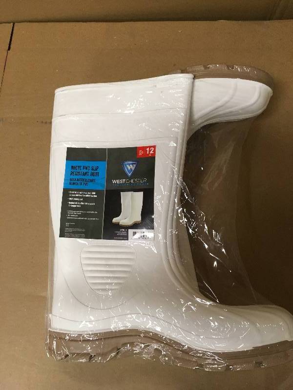 lot 89 image: West Chester Protective Gear 15 inch PVC SlipResist new size 12
