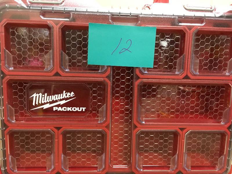 Milwaukee Packout Organizer  19.76in.L x 4.61in.W x 15in.H, Model# 48-22-8430