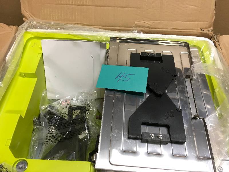 Ryobi Table  wet tile saw 7in in very good condition