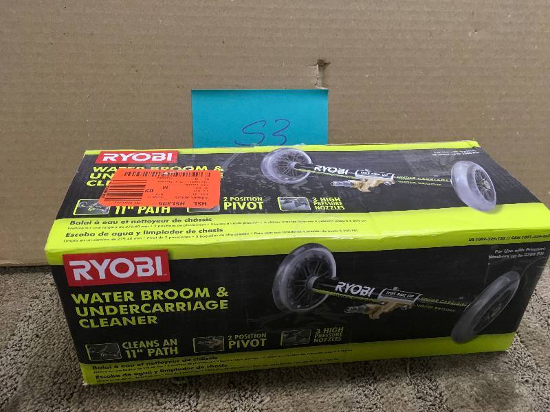 Ryobi 11 in. Pressure Washer Water Broom not used
