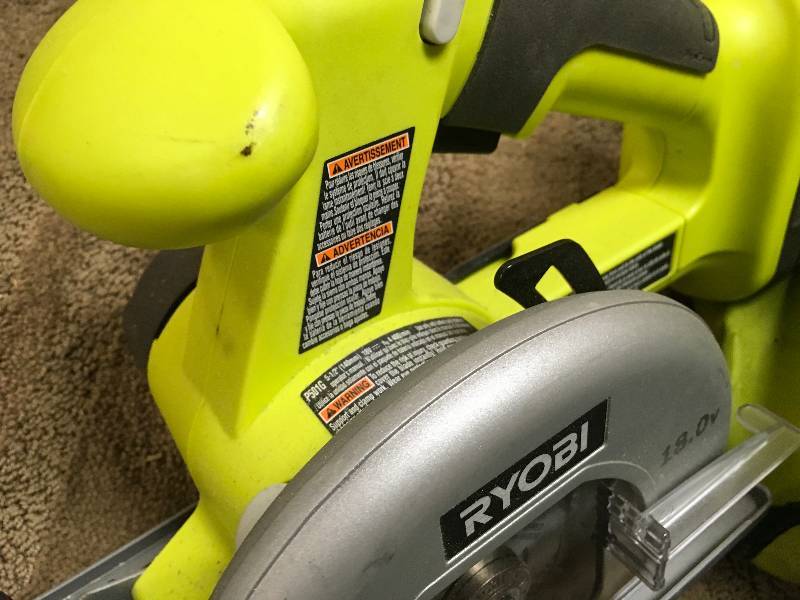 Ryobi drill and circular saw in like new condition