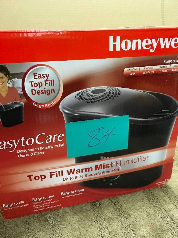 Honeywell Top Fill Warm Mist Humidifier New