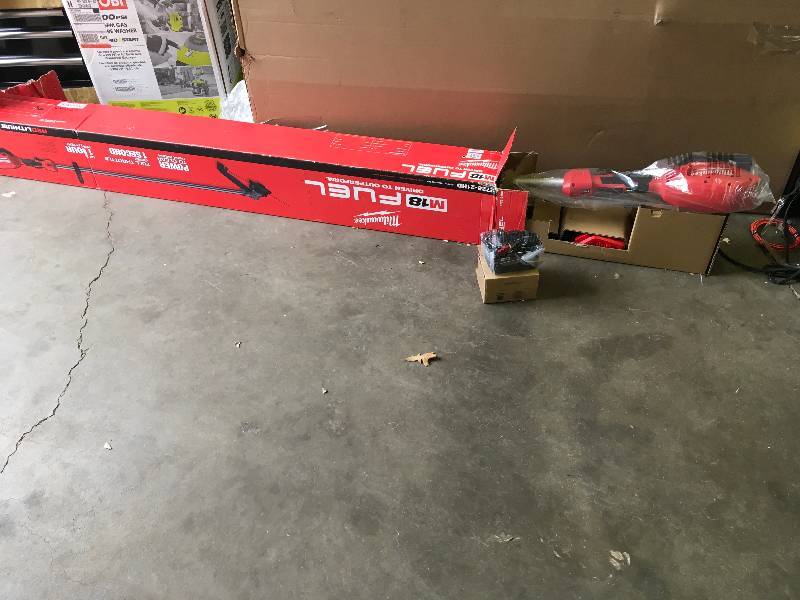 lot 74 image: Milwaukee M18 FUEL String Trimmer in like new condition