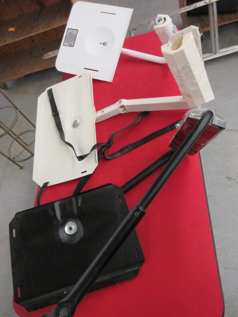 lot 315 image: 3 WALL TELEVISION MOUNTS
