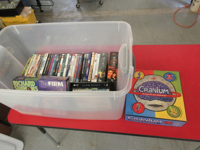 lot 339 image: DVDS AND BOARD GAME