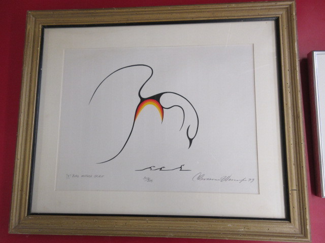 lot 353 image: LIMITED EDITION PRINT AND FRAMED PICTURE