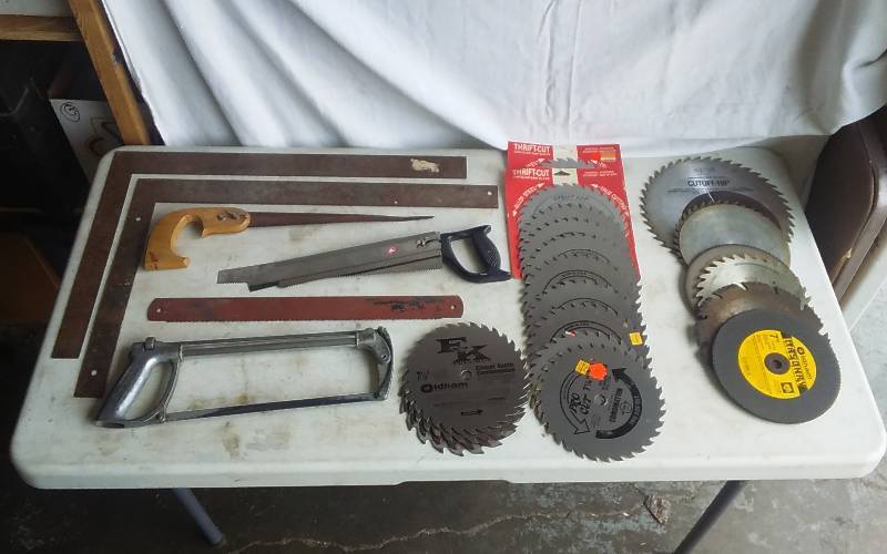 Assorted Hand Saws & Saw Blades (Many New)