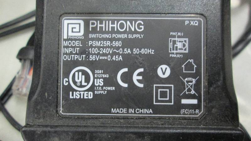 Lot of 5 PHIHONG PSM25R-560 AC ADA...