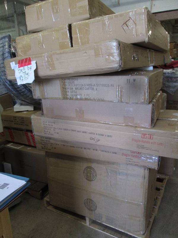 Pallet of Furniture Damaged or Mis...