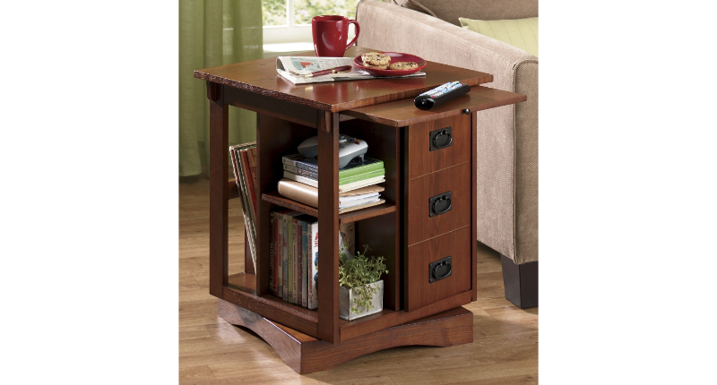 Revolving End Table open box Retail...