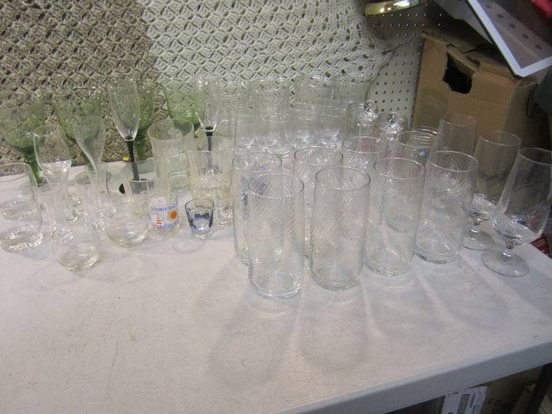 lot 46 image: Large Lot of Misc Glasses and other...