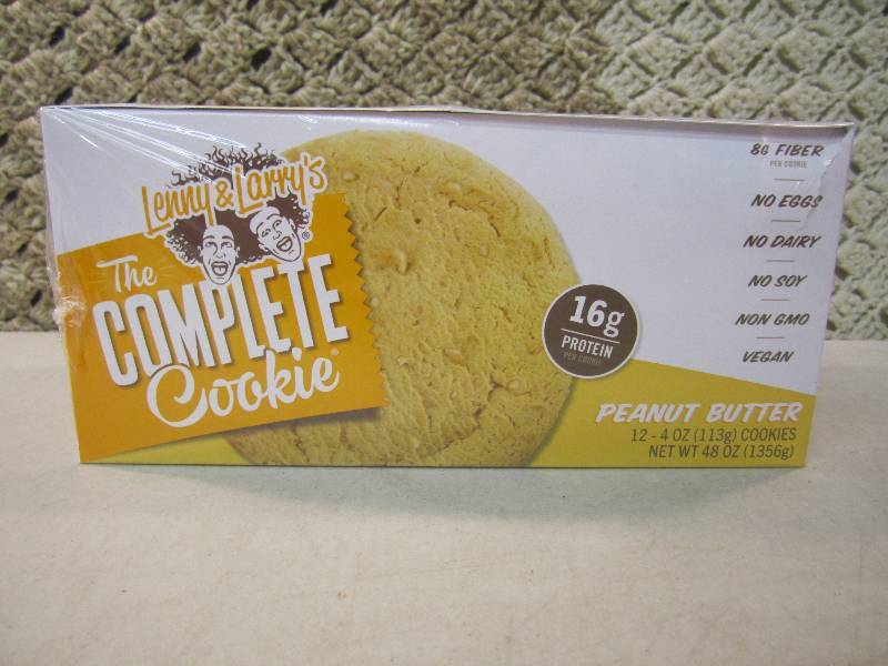 lot 102 image: Box of 12 Large Peanut Butter Cooki...