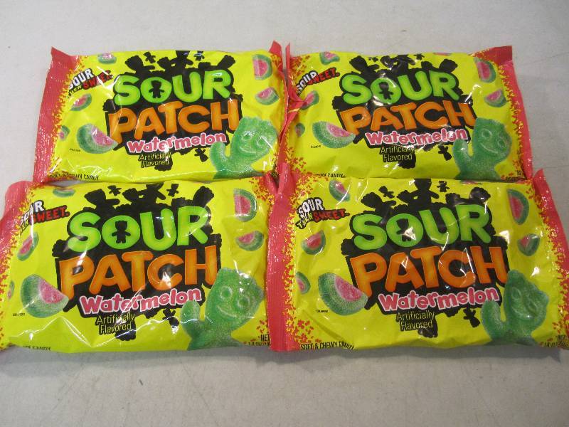 lot 125 image: 4 Bags Sour Patch Watermelon Candy ...