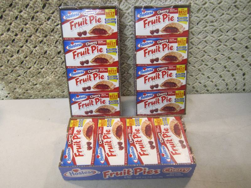 lot 139 image: 3 Packs with 8 Hostess Cherry Fruit...