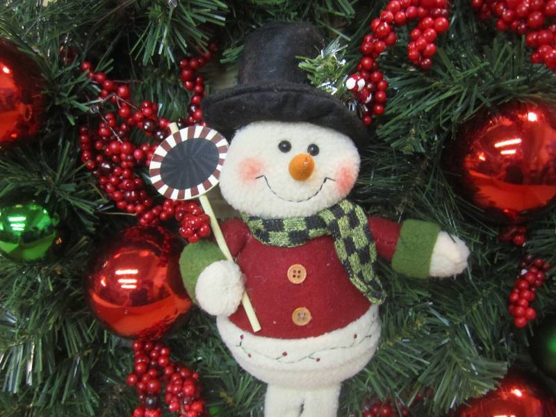 lot 193 image: 21 Light Up Snowman Wreath New in ...