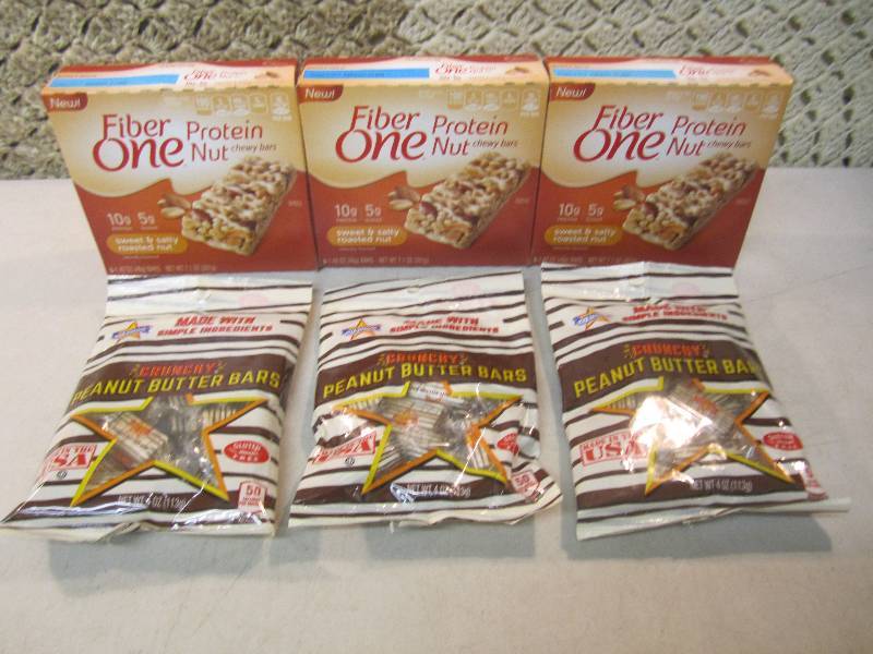 lot 240 image: Mixed Lot of 3 Bags Crunchy Peanut ...