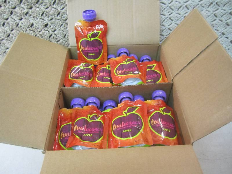 lot 242 image: Case of 36 Dole Fruitocrazy Apple J...