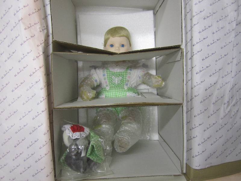 lot 258 image: The Danbury Mint Doll Playtime  RM2...