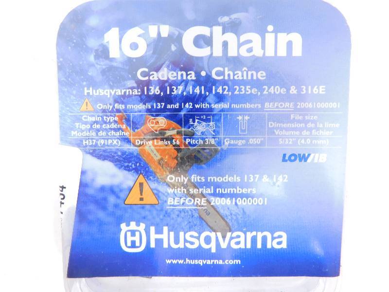 lot 88 image: Husqvarna   16 Chain