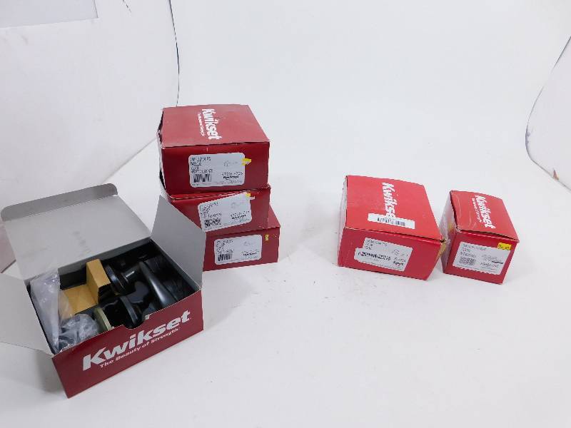 lot 109 image: Kwikset  Signature Style Door Handles