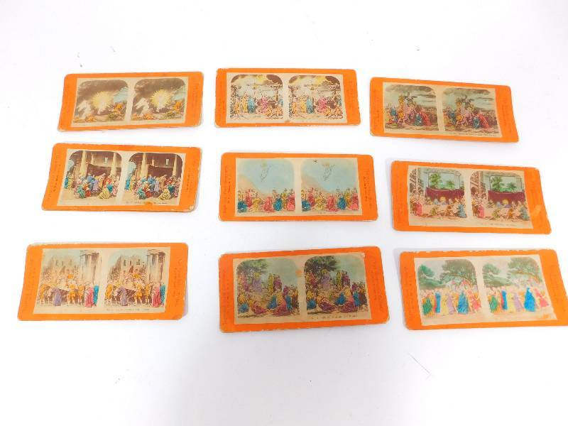 lot 15 image: Vintage Pictures To Be Viewed On 3 D Viewfinder