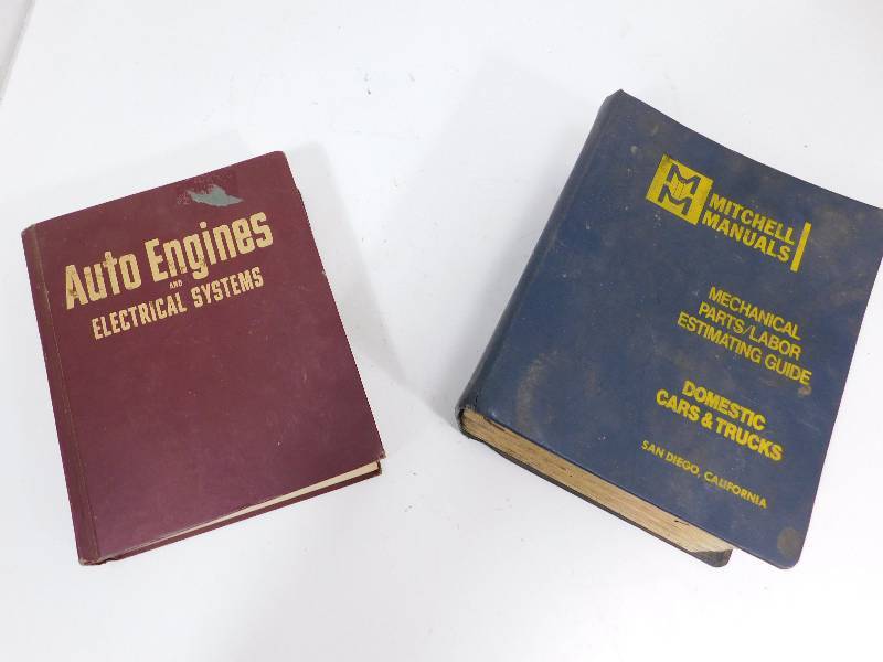 lot 37 image: Two Vintage Automotive Books