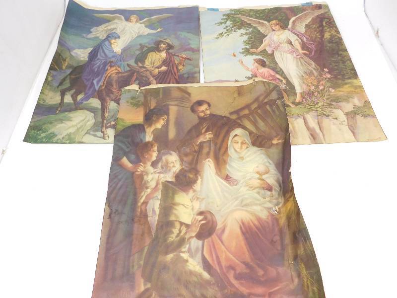lot 54 image: 3 Religious School Pictures