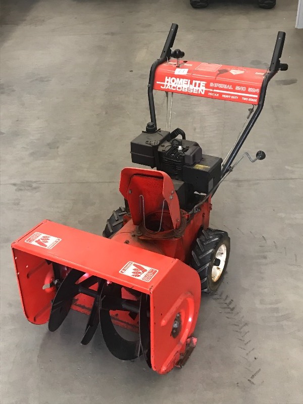 lot 17 image: Jacobsen Imperial 524 Snow Blower, ...