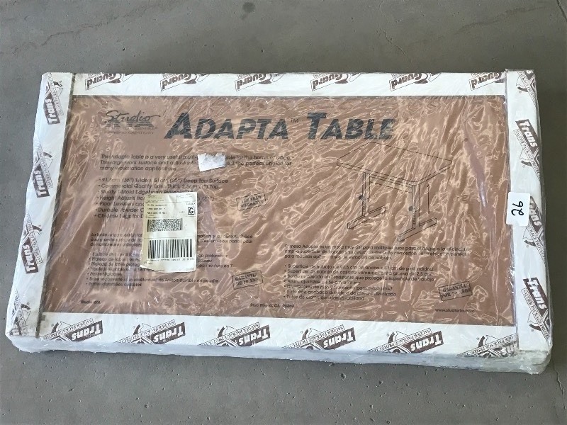 lot 26 image: New-In-Box Adapta Table ...