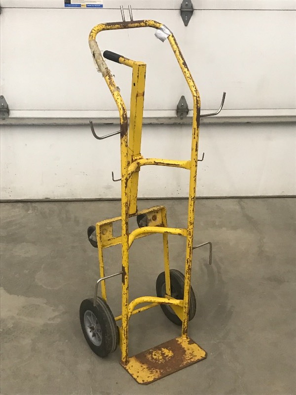 lot 41 image: Two-Way Adjustable Steel Welding Ca...